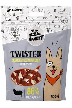 VetExpert snack TWISTER barrita de cordero Gramáž 500g