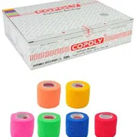 Obinadlo elast. x 4 MIX NEON Počet 6ks, Rozměr 5m