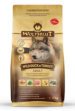 Dog Wild Duck & Turkey Gramáž 2kg, Stáří Adult