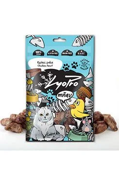 CAT poch. mrazem sušené Kuřecí srdce Gramáž 50g