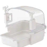 Bañera de plástico RIO 2 para periquitos y aves exóticas, mix de colores FP