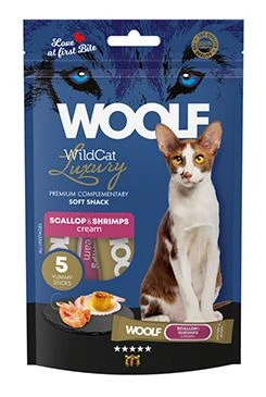 WildCat Cream Luxury Scallop & Shrimps 5x14g