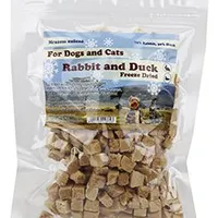 Treat Rabbit & Duck Meat Cubes Freeze-Dried Gramáž 85g