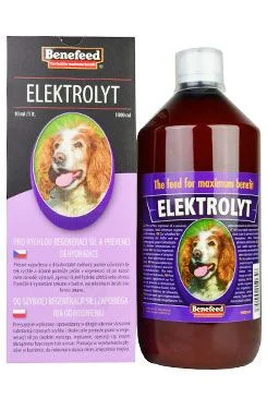 Electrolito para perros Objem 1l