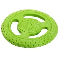 Juguete perro FRISBEE MAXI flotante de TPR verde Kiwi