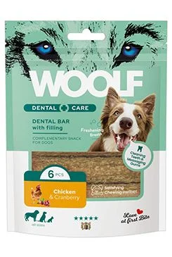 Dental Care Bar with Chicken & Cranberry Gramáž 108g, Počet 6ks