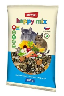 Darwin's Činčila&Osmák Happy mix Gramáž 500g