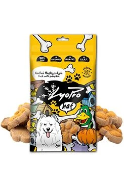 Premio para perros liofilizado Patas de pato con calabaza Gramáž 50g