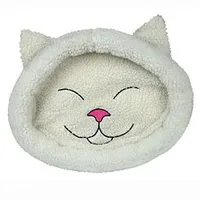 Cama MIJOU cabeza de gato 48x37cm blanca TR