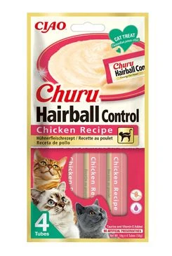 Cat Hairball Chicken Recipe 4x14g