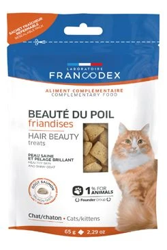 FRANCODEX pochoutka Hair Beauty pro kočky a koťata Gramáž 65g