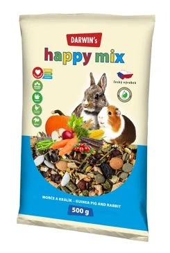 Darwin's Morče Králík Happy mix Gramáž 500g