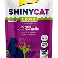 ShinyCat pouch tuna with shrimp in broth Gramáž 70g