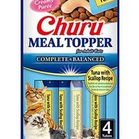 Churu Cat Meal Topper Tuna with Scallop Recipe 4x14g