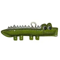 Dog Toy Crocodile for Puppies Leather 14x13cm