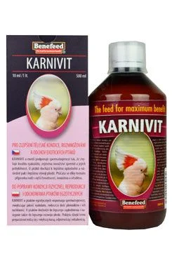 Karnivit para aves exóticas Objem 500ml