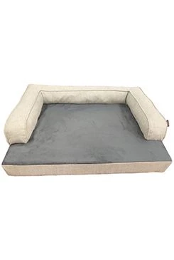 Gudy Mattress Bed 80x60x20cm Grey-Beige