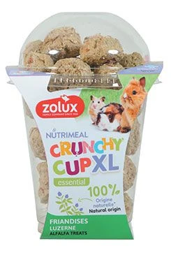 CRUNCHYCUP XL Treat for Rodents with Alfalfa Gramáž 190g