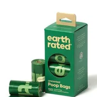 Bolsas para excrementos de perro ER sin perfume 8 rollos