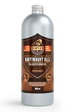 Aceite de espino amarillo para caballos Objem 1l
