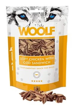 Classic Snack Soft Chicken with Cod Sandwich 100g