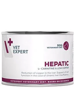VD 4T Hepatic Dog lata Gramáž 200g