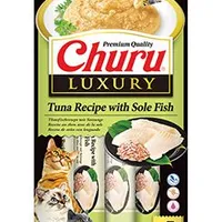 Cat Luxury Tuna Recipe with Sole Fish 4x14g