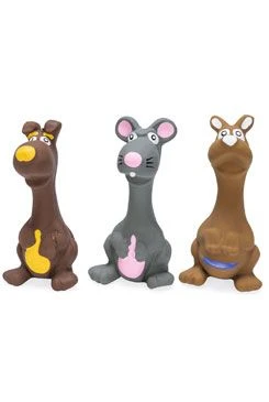 Juguete para perro Skippy de látex con chillador, varios modelos KAR Rozměr 12cm