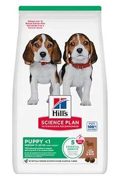 Hill's Can. SP Puppy Medium Lamb&Rice Gramáž 14kg