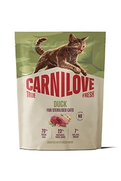 Cat True Fresh Dry Duck Steril. Ad.AB Gramáž 400g