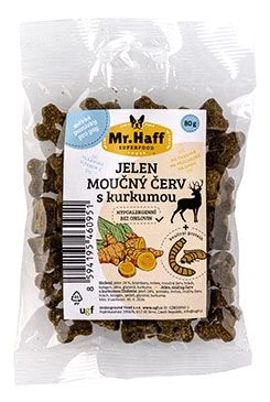 Premio UGF gusano de la harina, ciervo y cúrcuma Gramáž 80g