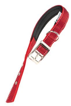 Reflective Collar DAYTONA DELUXE C25 45 Red FP
