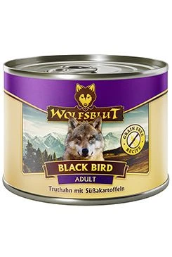 Dog Black Bird lata Gramáž 200g, Stáří Adult