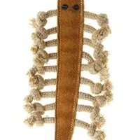 Juguete perro Ciempiés cuero natural 26,5x14cm
