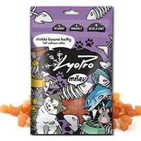 Snack para gatos secado Cubitos blandos de salmón Gramáž 70g