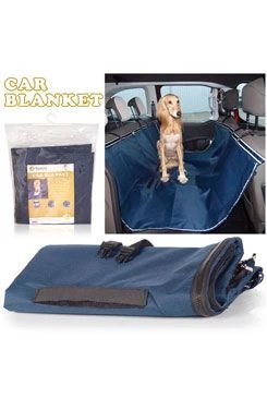 Funda protectora para asientos de coche 141x134cm azul