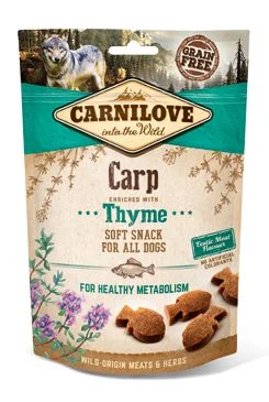 Dog Semi Moist Snack Carp & Thyme Gramáž 200g