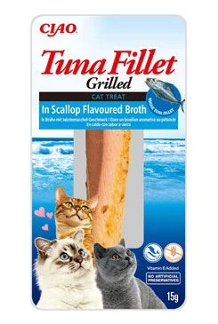 Cat Tuna Fillet in Scallop Flavoured Broth Gramáž 15g