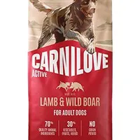 Carnilove Dog Active Dry Lamb&Wild Boar AB Gramáž 1,5kg, Stáří Adult
