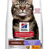 Hill's Fel. SP Hairball&Perfect Coat Chicken Gramáž 7kg, Stáří Adult