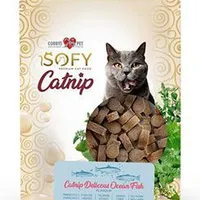Cat SOFY Catnip Delicious Ocean Fish Treat Gramáž 50g