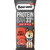 Bow wow poch. Proteinová tyčinka Hovězí&Lesní ovoce 32 g
