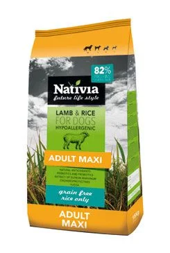 Nativia Dog Maxi Lamb&Rice Gramáž 15kg, Stáří kočky Adult