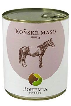 BOHEMIA MASO Horse Meat in Its Own Juices Gramáž 800g