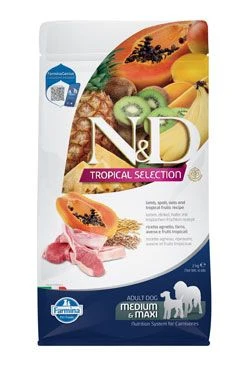 N&D TROPICAL SELECTION DOG M L Lamb Gramáž 2kg, Stáří Adult
