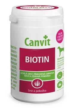 Canvit Biotin pro psy ochucený Gramáž 230g