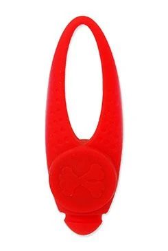 Dog Fantasy LED Silicone Collar Pendant Red Rozměr 8cm