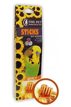 FINE PET Barrita de Miel para Periquitos Gramáž 110g, Počet 2ks