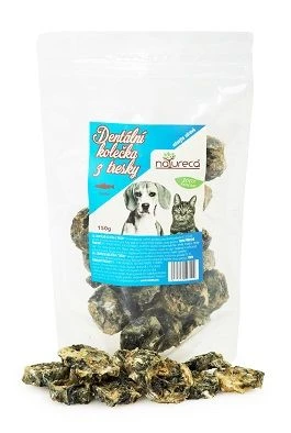 NATURECA pochoutka Dentální kolečka z tresky Gramáž 150g