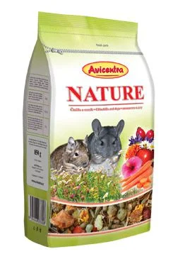 Avicentra Nature Premium činčila+osmák Gramáž 850g